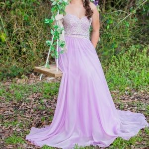 Two piece dress size 6